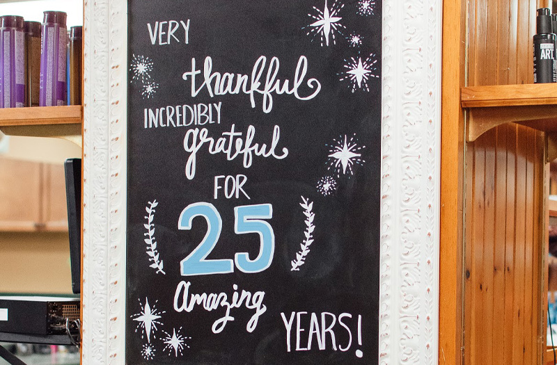 Thankful for 25 Amazing Years